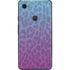 Cheetah Print Purple and Blue Google Pixel 3 XL Skin